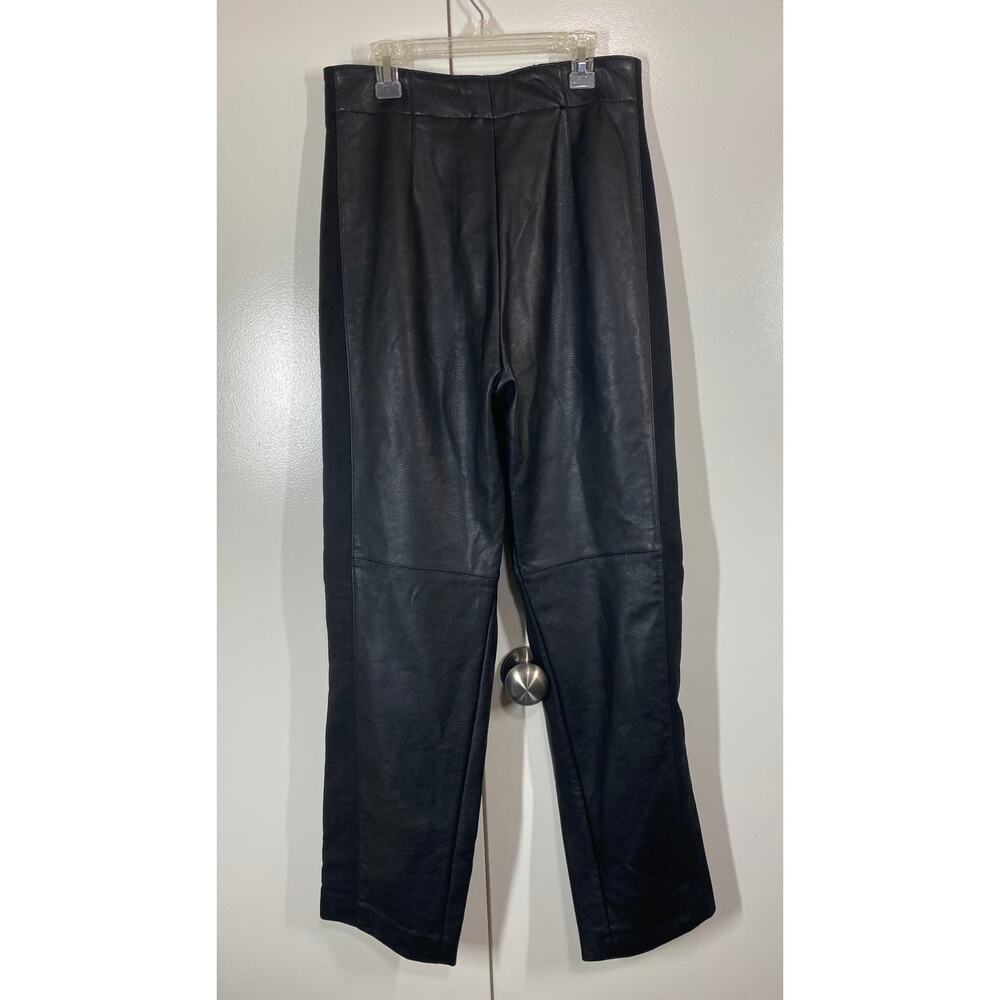 Stella McCartney Skin Free Skin Faux Leather High Waisted Pants 38 EU 8 US - Picture 7 of 8